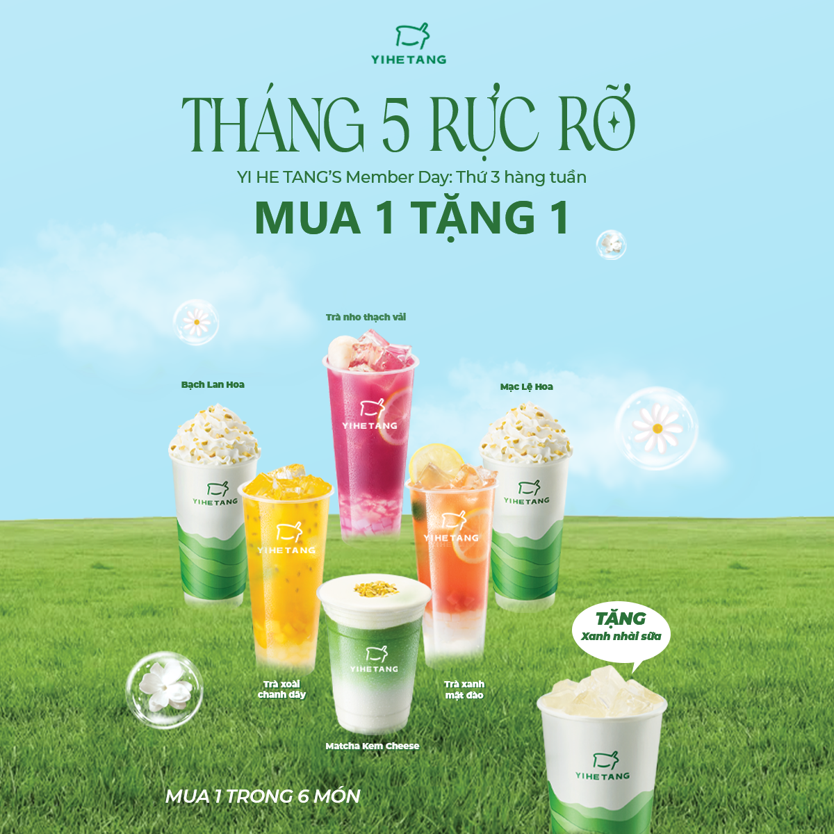 Tháng 5 rực rỡ vuông